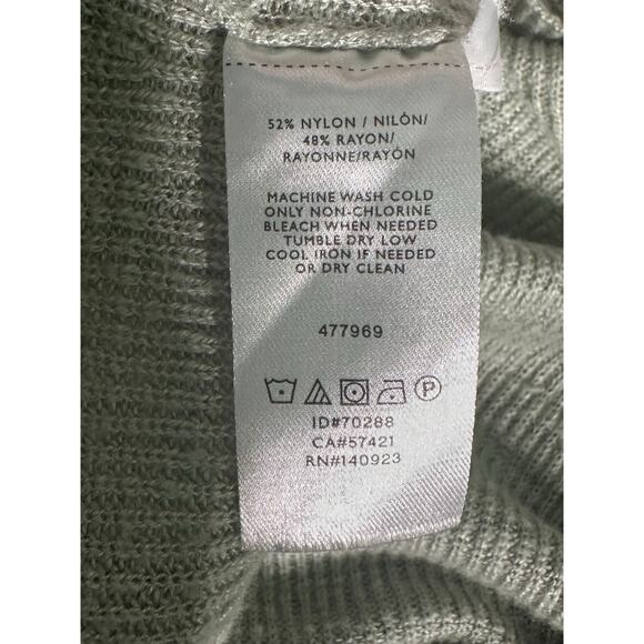 Lou & Grey light mint green long sleeves tunic sweater size Small - Picture 4 of 10